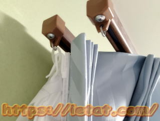 �h���[�v�J�[�e���ɂ�茄�Ԃ��ǂ����J�[�e��